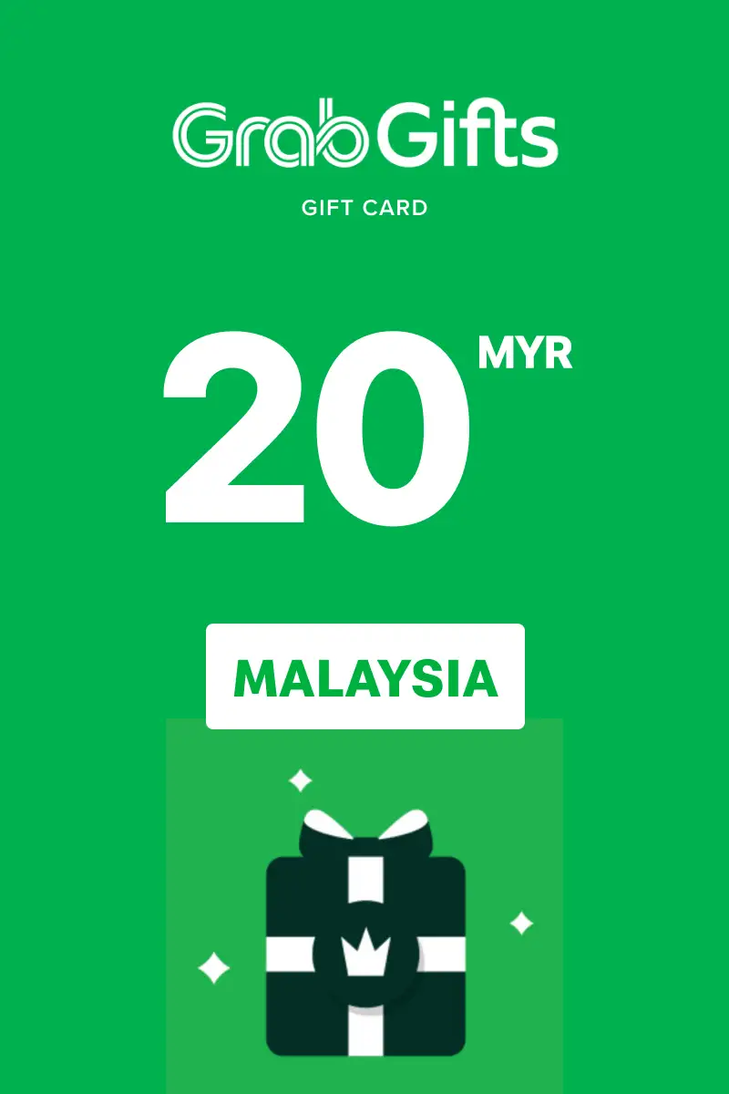 GrabGifts 20 MYR Gift Card (Malaysia) - Digital Key