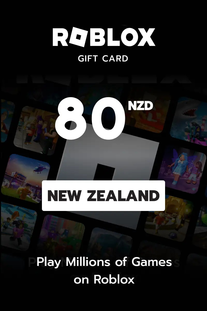 Roblox 80 NZD Gift Card (New Zealand) - Digital Key