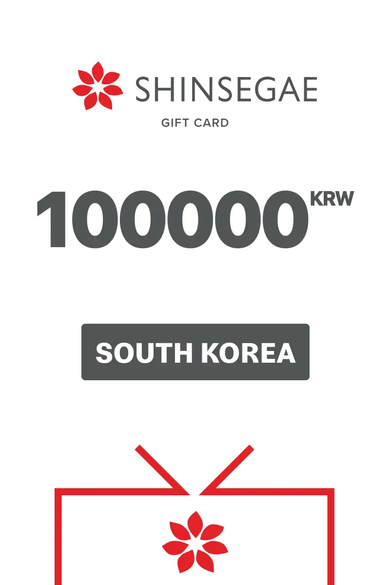 Shinsegae 100000 KRW Gift Card (South Korea) - Digital Key