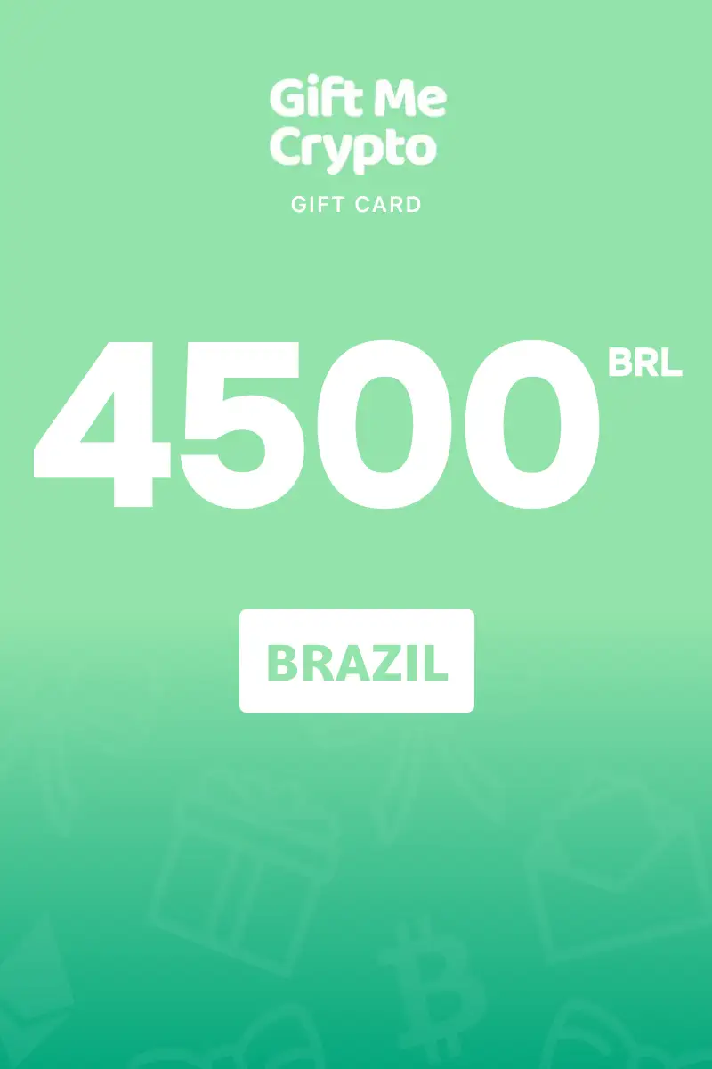 Gift Me Crypto 4500 BRL Gift Card (Brazil) - Digital Key