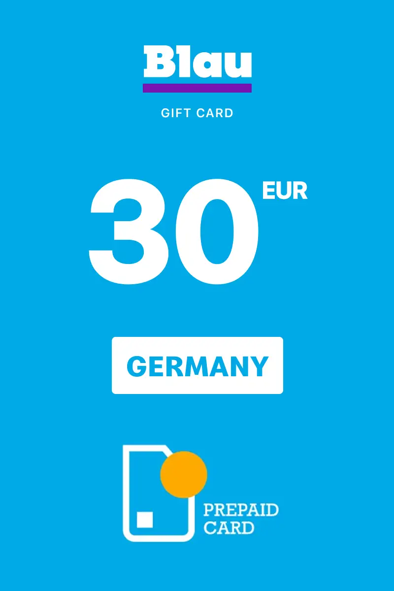 Blau 30 EUR Gift Card (Germany) - Digital Key
