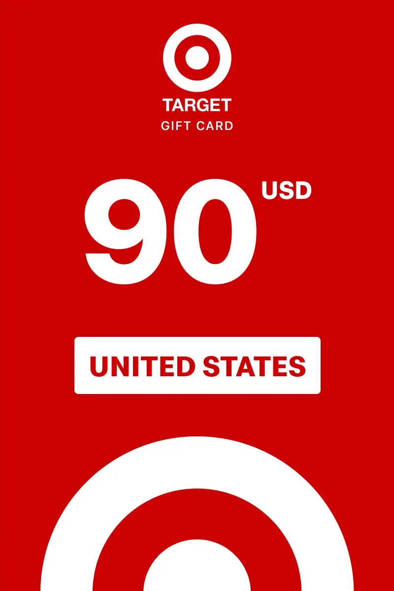 Target 90 USD Gift Card (United States) - Digital Key