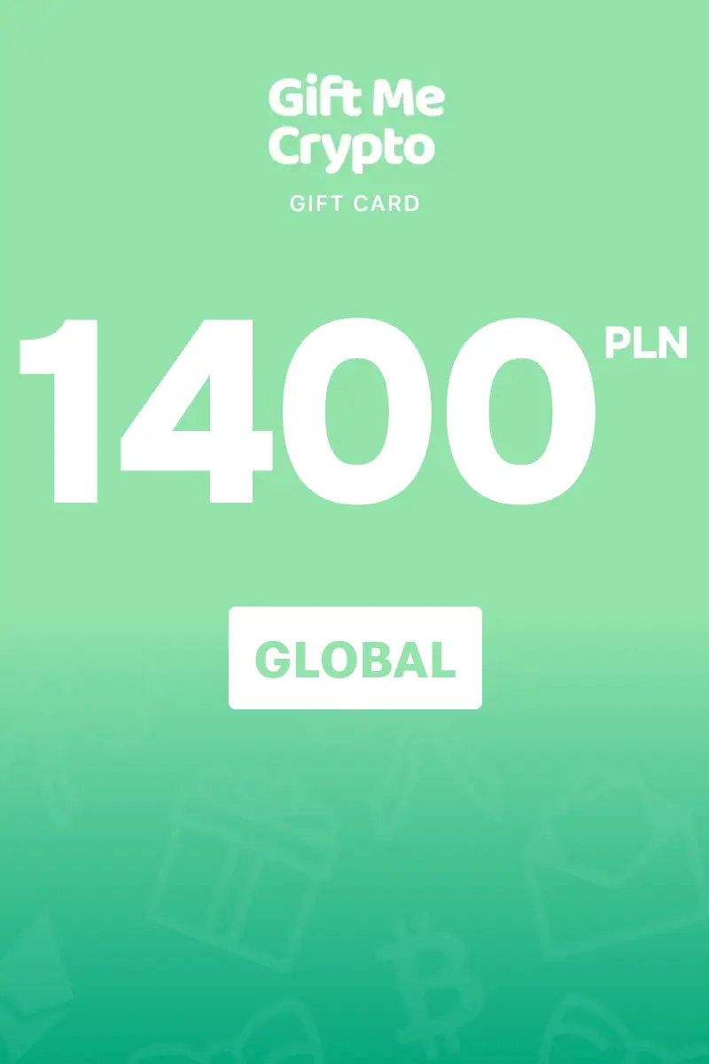 Gift Me Crypto 1400 PLN Gift Card (Global) - Digital Key