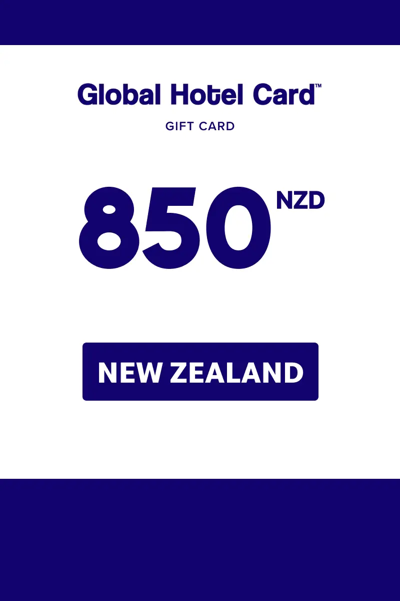 Global Hotel Card 850 NZD Gift Card (New Zealand) - Digital Key