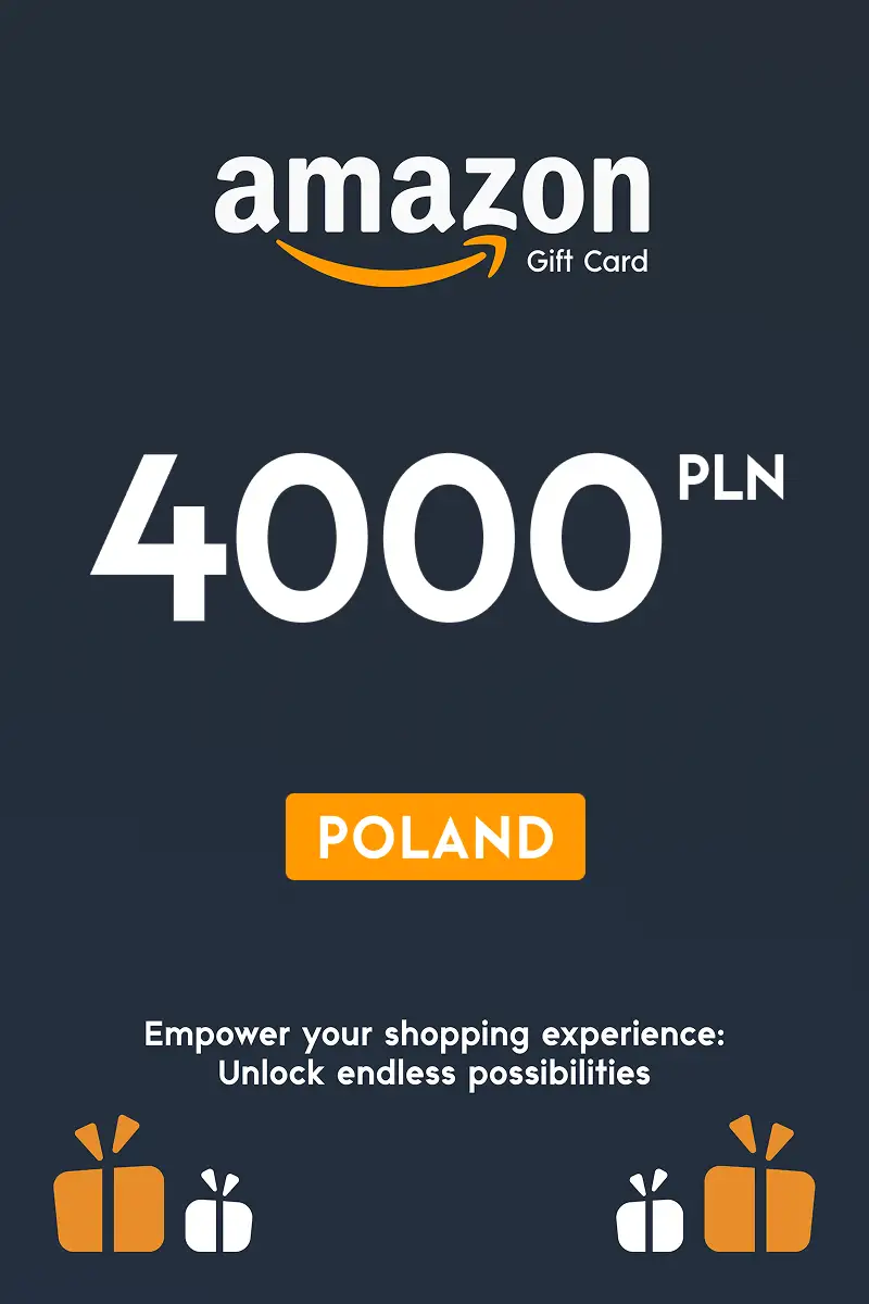 Amazon 4000 PLN Gift Card (Poland) - Digital Key