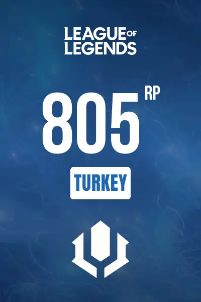 League of Legends 805 RP (Turkey) - Digital Key