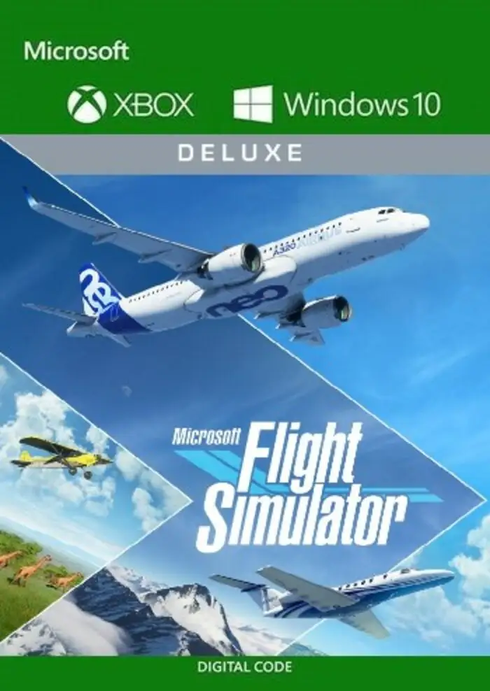 Microsoft Flight Simulator (2020) Deluxe Edition (Europe) (PC / Xbox Series X|S) - Xbox Live - Digital Key