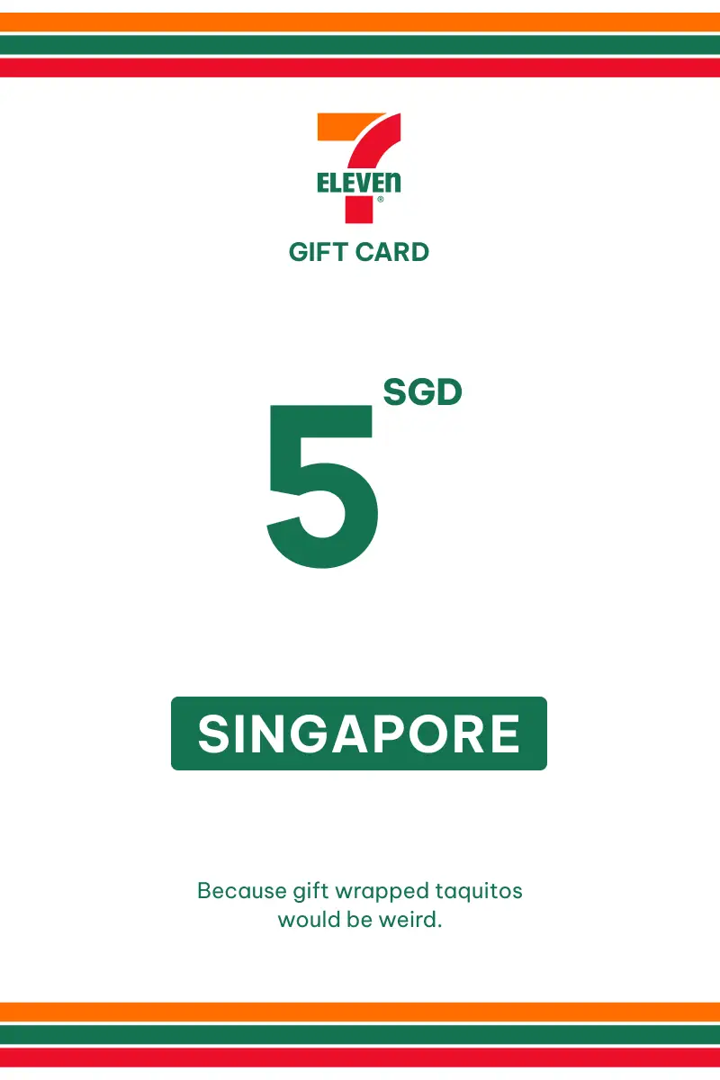 7-Eleven 5 SGD Gift Card (Singapore) - Digital Key