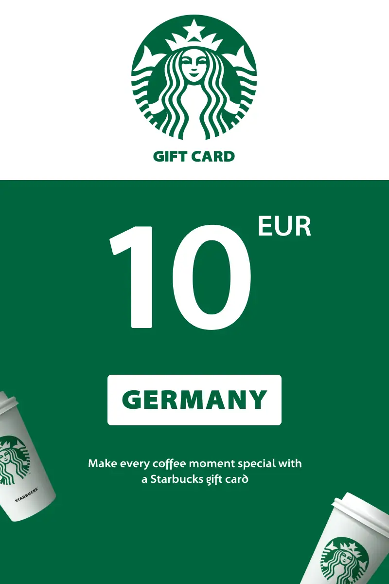 Buy Starbucks 10 EUR Gift Card (Germany) Digital Key