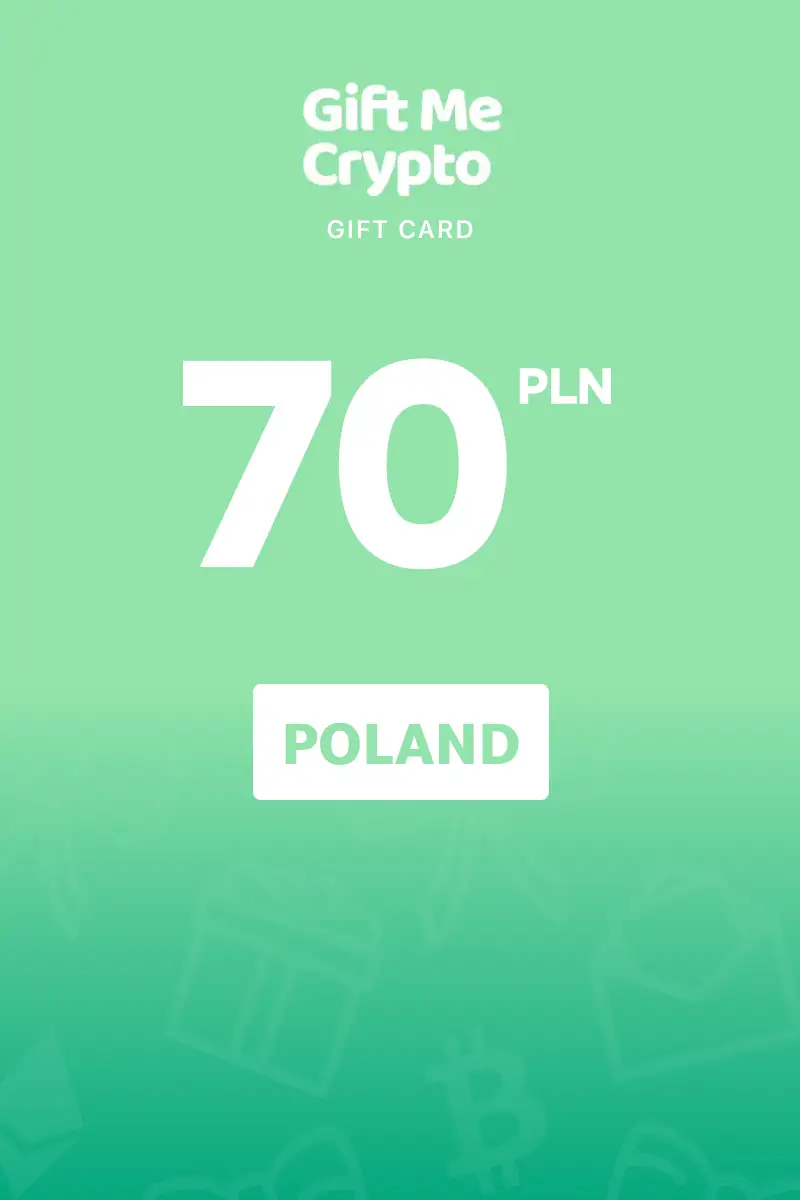 Gift Me Crypto 70 PLN Gift Card (Poland) - Digital Key