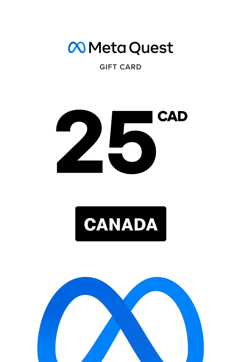 Meta Quest 25 CAD Gift Card (Canada) - Digital Key