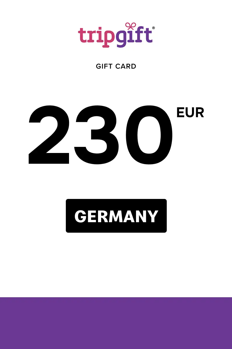 TripGift 230 EUR Gift Card (Germany) - Digital Key