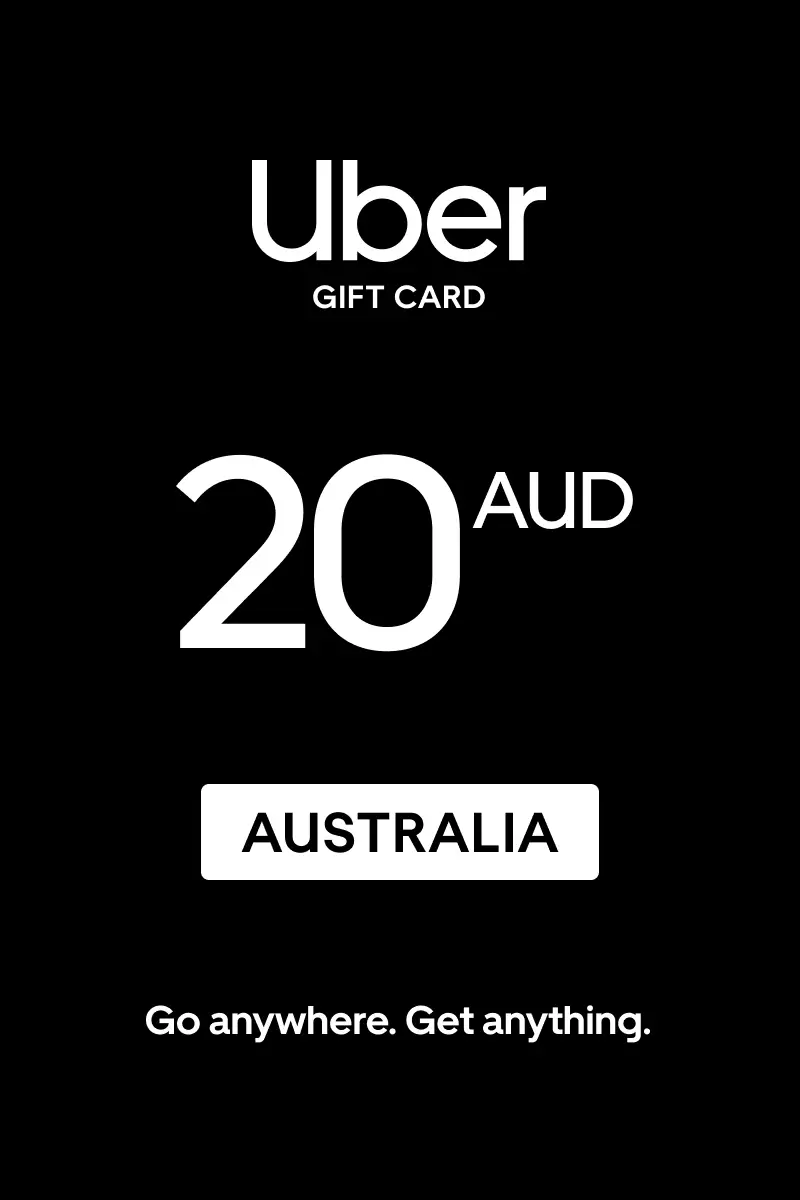 Uber 20 AUD Gift Card (Australia) - Digital Key