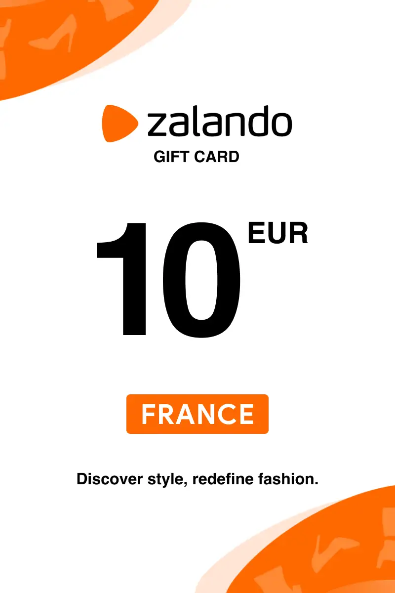 Zalando 10 EUR Gift Card (France) - Digital Key