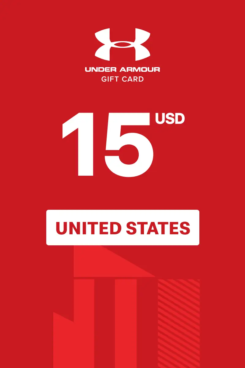 Under Armour 15 USD Gift Card (United States) - Digital Key