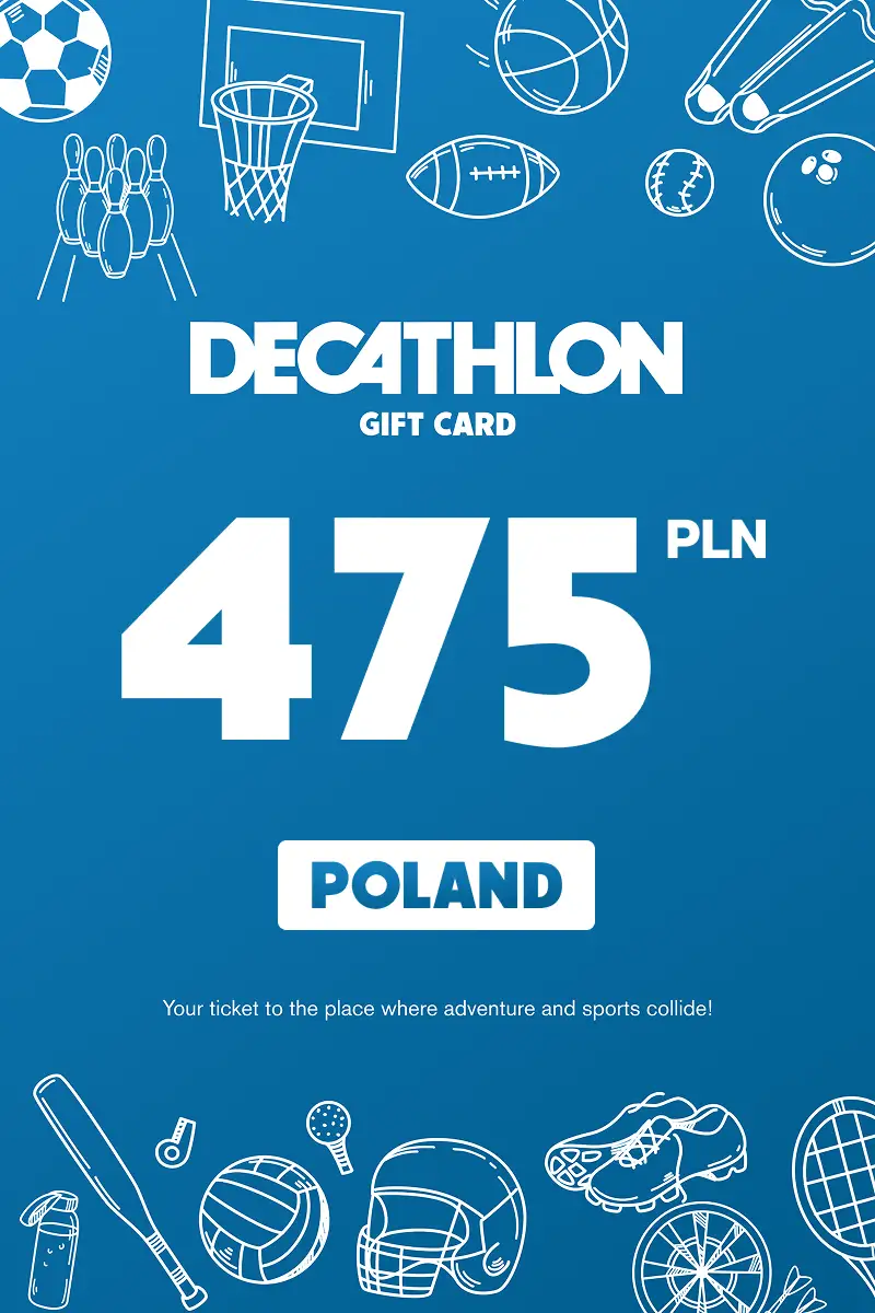 Decathlon 475 PLN Gift Card (Poland) - Digital Key