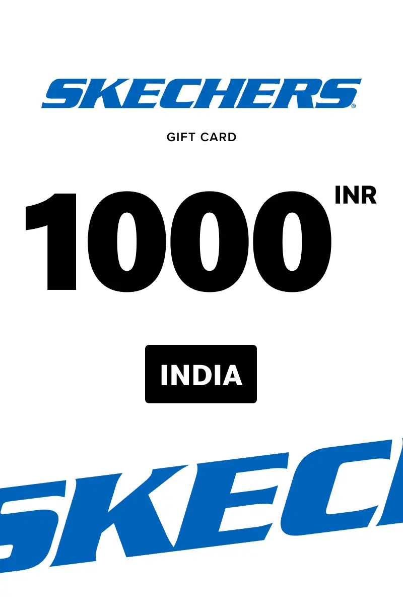 Skechers 1000 INR Gift Card (India) - Digital Key