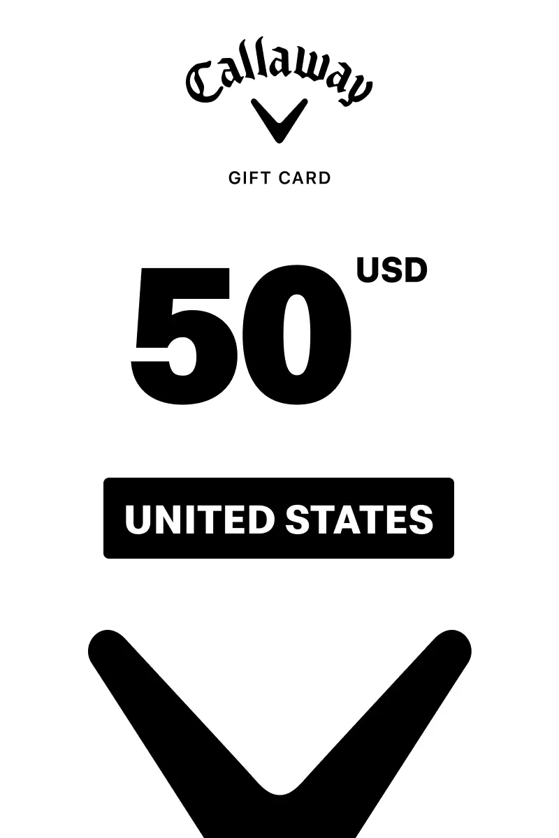 Callaway Golf 50 USD Gift Card (United States) - Digital Key