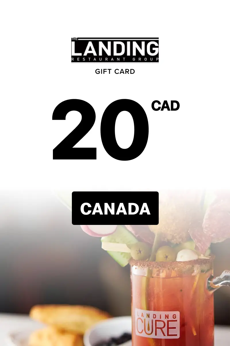 The Landing Group of Restaurants 20 CAD Gift Card (Canada) - Digital Key