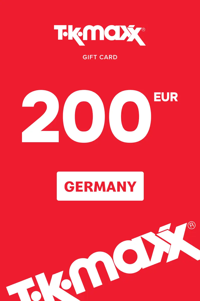 TK Maxx 200 EUR Gift Card (Germany) - Digital Key