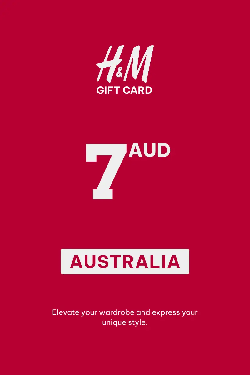 HandM 7 AUD Gift Card (Australia) - Digital Key