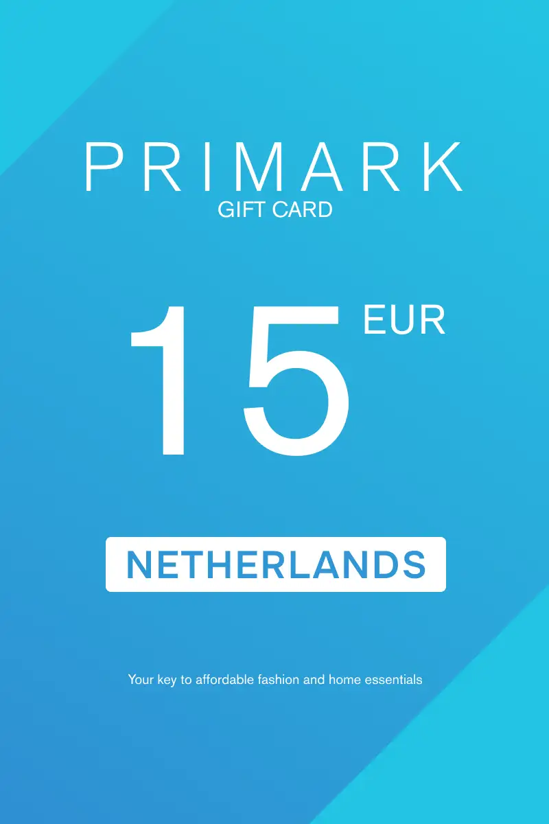 Primark 15 EUR Gift Card (Netherlands) - Digital Key