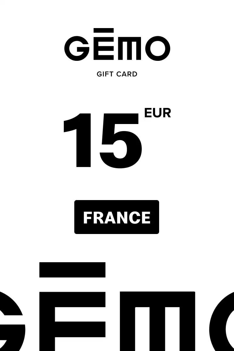 Gemo 15 EUR Gift Card (France) - Digital Key