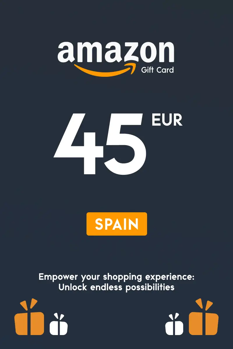 Amazon 45 EUR Gift Card (Spain) - Digital Key