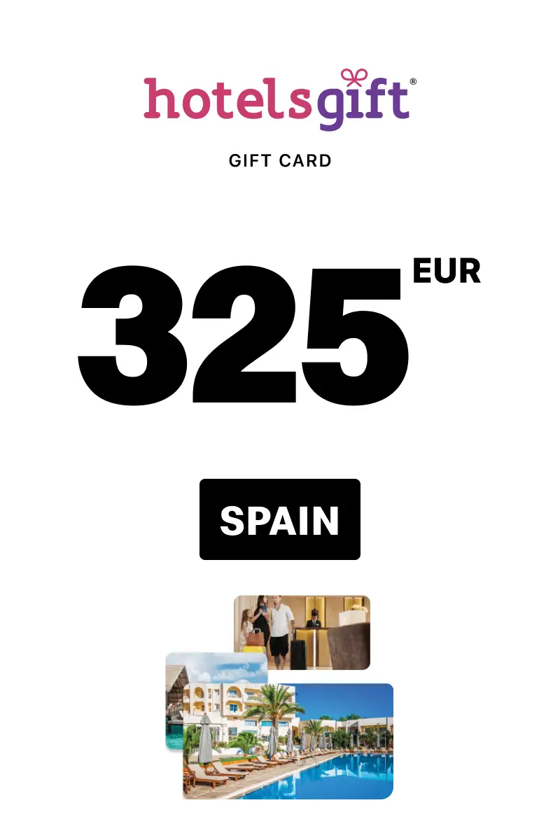 Hotels Gift 325 EUR Gift Card (Spain) - Digital Key