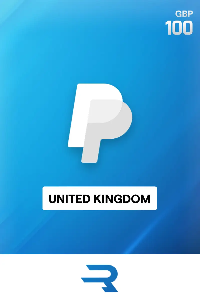 Rewarble Paypal 100 GBP Gift Card (United Kingdom) - Rewarble - Digital Key