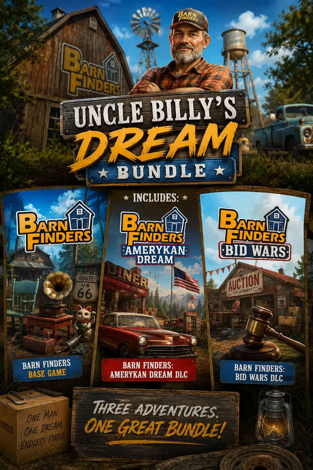 Uncle Billy's Dream Bundle (Global) (PC) - Steam - Digital Key