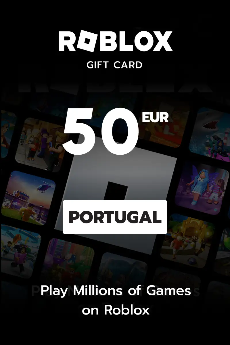 Roblox 50 EUR Gift Card (Portugal) - Digital Key