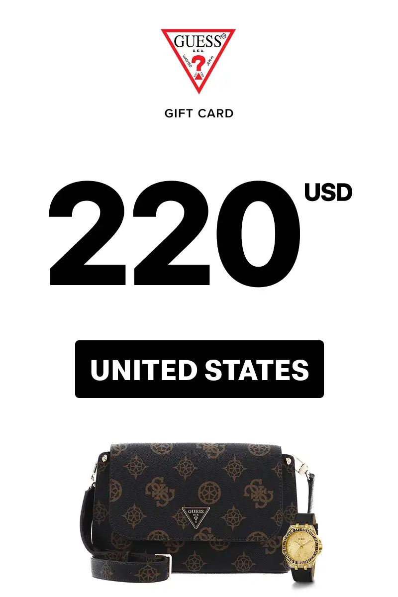 Guess 220 USD Gift Card (United States) - Digital Key