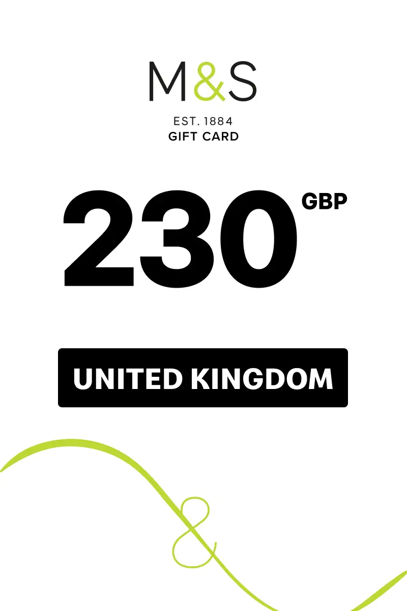 Marks and Spencer 230 GBP Gift Card (United Kingdom) - Digital Key