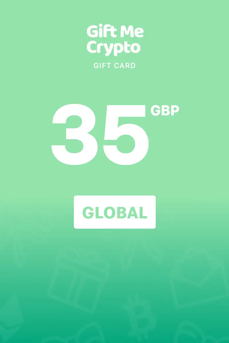 Gift Me Crypto 35 GBP Gift Card (Global) - Digital Key