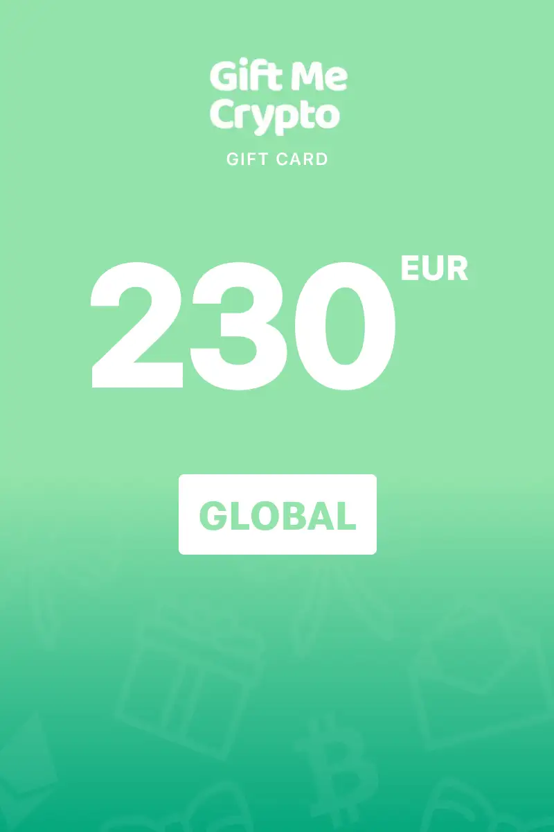 Buy Gift Me Crypto 230 EUR Gift Card (Global) - Digital Key