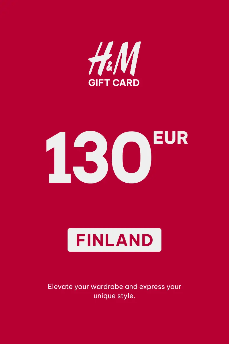 HandM 130 EUR Gift Card (Finland) - Digital Key