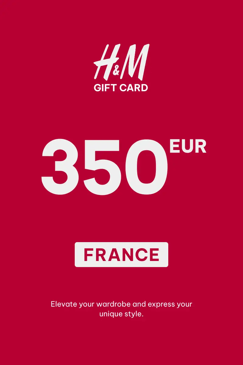 HandM 350 EUR Gift Card (France) - Digital Key