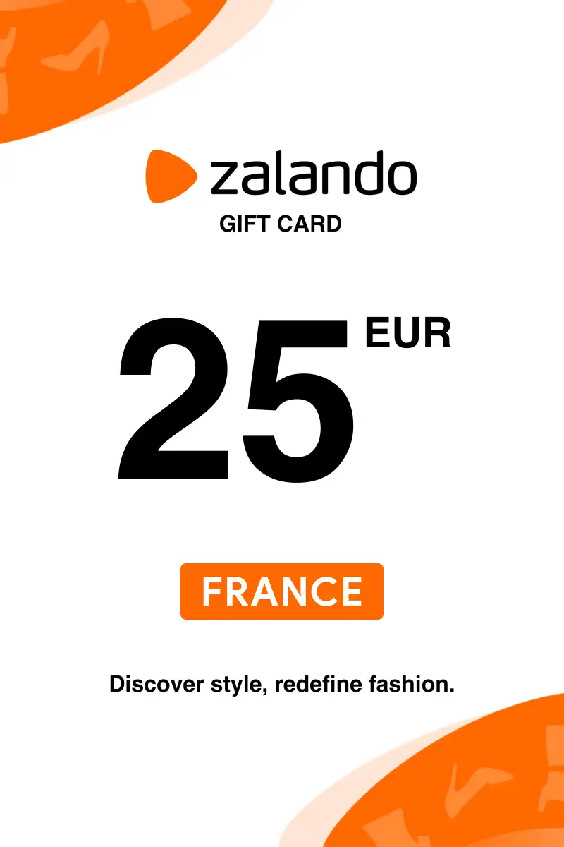Zalando 25 EUR Gift Card (France) - Digital Key