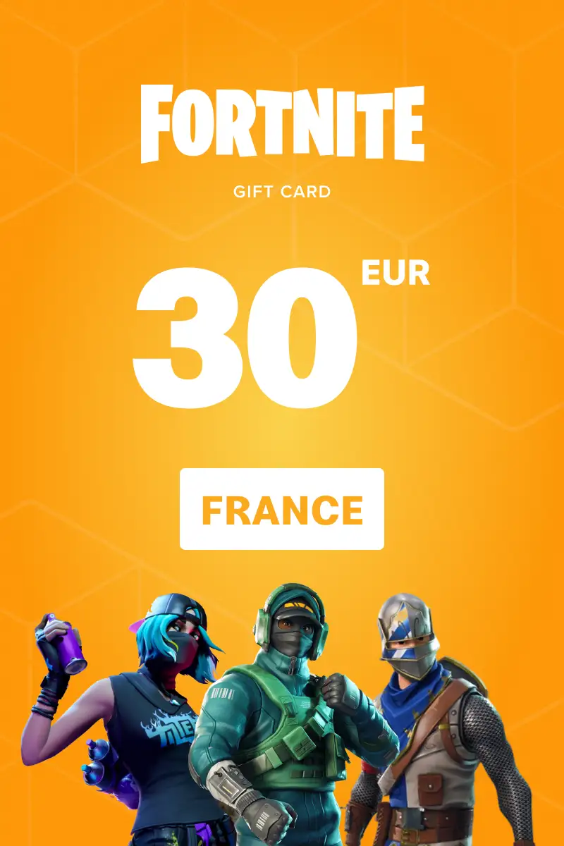 Fortnite 30 EUR Gift Card (France) - Digital Key