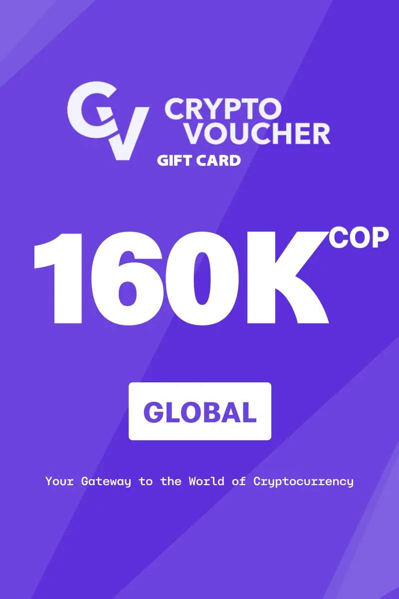 Crypto Voucher 160000 COP Gift Card (Global) - Digital Key