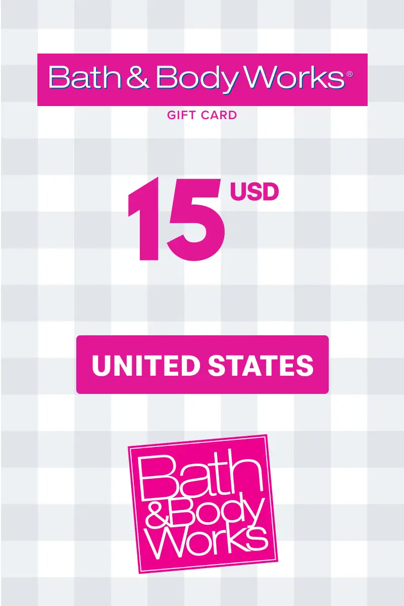 Bath and Body Works 15 USD Gift Card (United States) - Digital Key