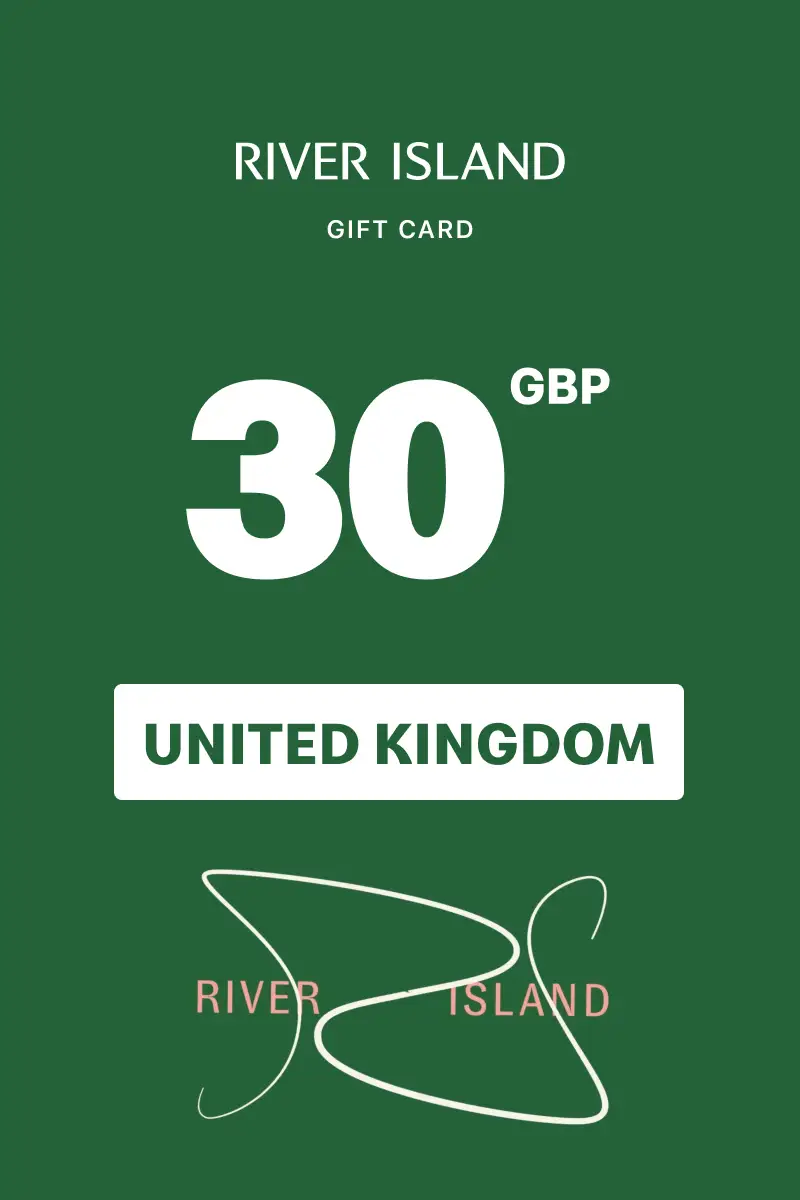 River Island 30 GBP Gift Card (United Kingdom) - Digital Key