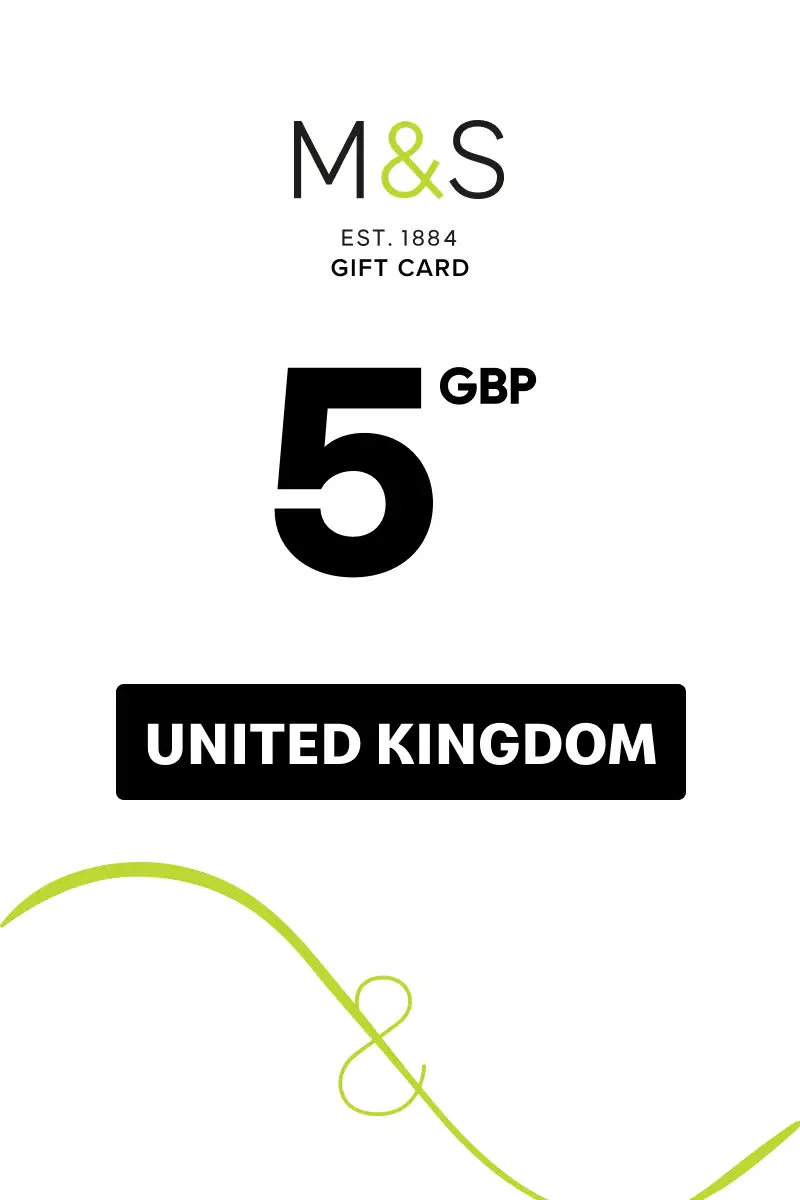 Marks and Spencer 5 GBP Gift Card (United Kingdom) - Digital Key