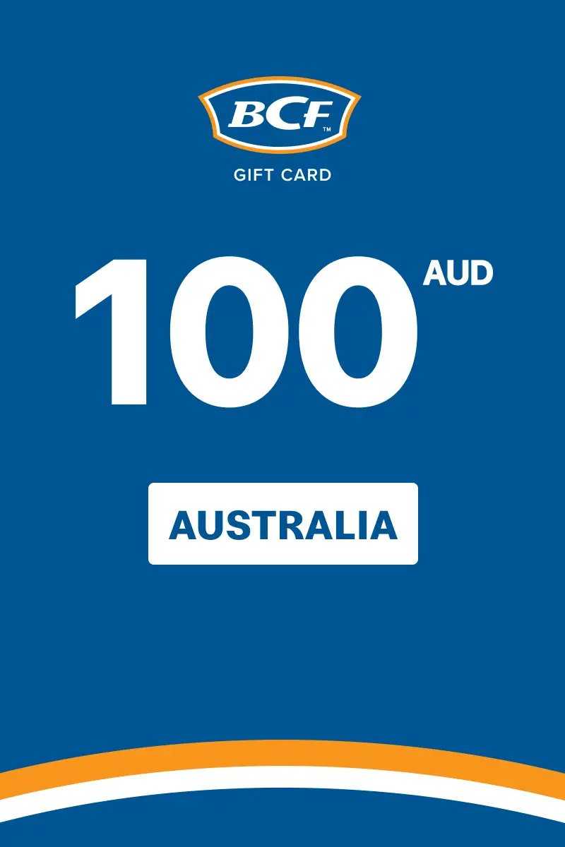 BCF 100 AUD Gift Card (Australia) - Digital Key