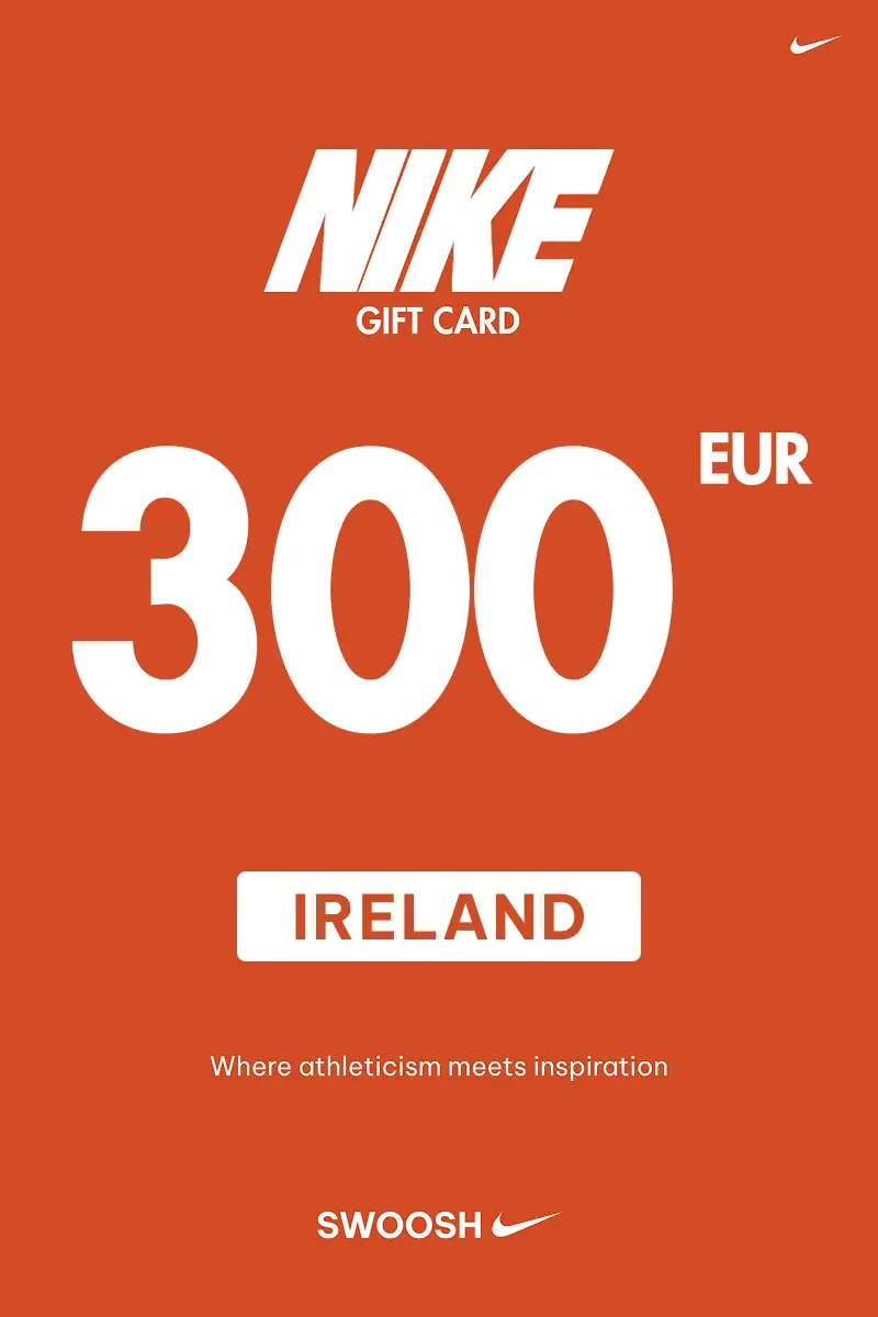 Nike 300 EUR Gift Card (Ireland) - Digital Key