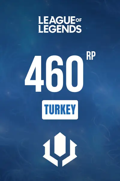 League of Legends 460 RP (Turkey) - Digital Key