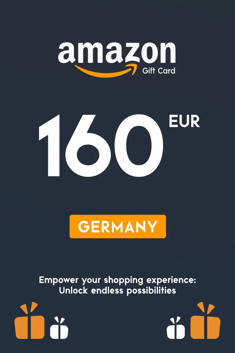 Amazon 160 EUR Gift Card (Germany) - Digital Key