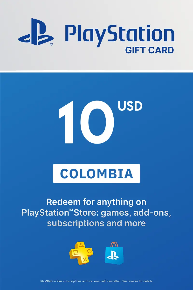 PlayStation Store 10 USD Gift Card (Colombia) - Digital Key