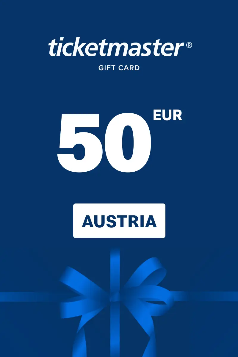 Ticketmaster 50 EUR Gift Card (Austria) - Digital Key